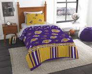 Los Angeles Lakers Rotary Twin Bed in a Bag Set