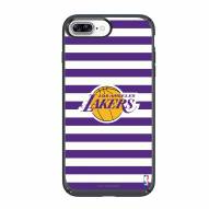 Los Angeles Lakers Speck iPhone 8 Plus/7 Plus Presidio Stripes Case