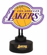 Los Angeles Lakers Team Logo Neon Light