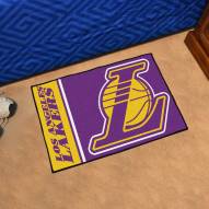 Los Angeles Lakers Uniform Inspired Starter Rug