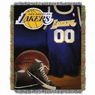 Los Angeles Lakers Vintage Throw Blanket