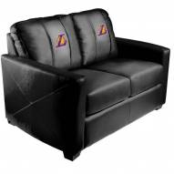 Los Angeles Lakers XZipit Silver Loveseat with Secondary Logo