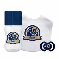 Los Angeles Rams 3-Piece Baby Gift Set