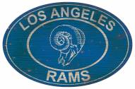 Los Angeles Rams 46" Heritage Logo Oval Sign
