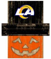 Los Angeles Rams 6" x 5" Pumpkin Head