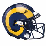 Los Angeles Rams Authentic Helmet Cutout Sign
