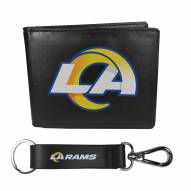 Los Angeles Rams Bi-fold Wallet & Strap Key Chain