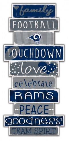 Los Angeles Rams Celebrations Stack Sign
