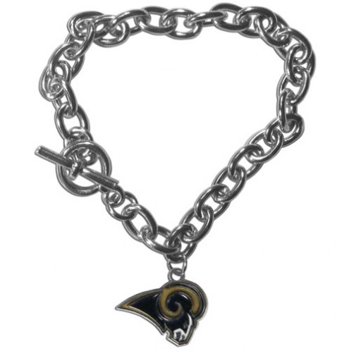 Los Angeles Rams Charm Chain Bracelet