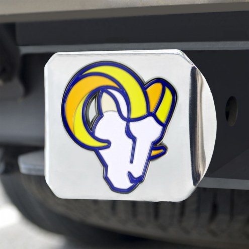 Los Angeles Rams Chrome Color Hitch Cover