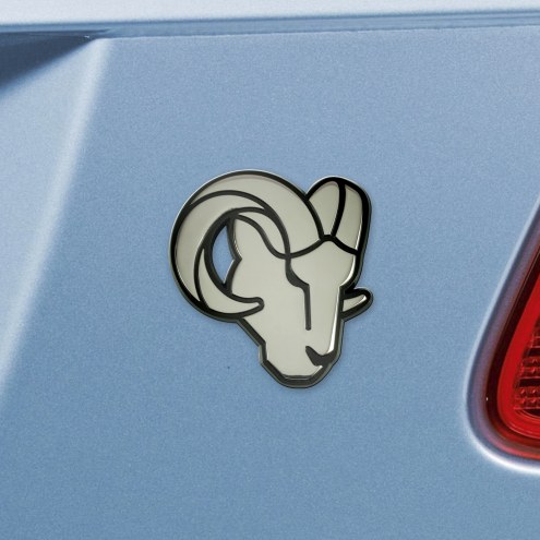 Los Angeles Rams Chrome Metal Car Emblem