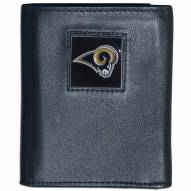 Los Angeles Rams Deluxe Leather Tri-fold Wallet