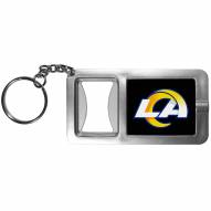 Los Angeles Rams Flashlight Key Chain with Bottle Opener