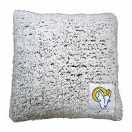 Los Angeles Rams Frosty Throw Pillow