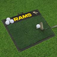 Los Angeles Rams Golf Hitting Mat