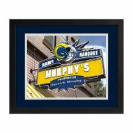 Los Angeles Rams Hangout Sign Custom Print
