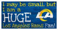 Los Angeles Rams Huge Fan 6" x 12" Sign