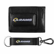 Los Angeles Rams Leather Cash & Cardholder & Strap Key Chain