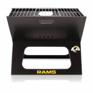 Los Angeles Rams Portable Charcoal X-Grill