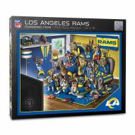 Los Angeles Rams Purebred Fans "A Real Nailbiter" 500 Piece Puzzle
