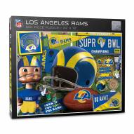 Los Angeles Rams Retro Series 500 Piece Puzzle