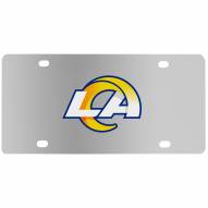 Los Angeles Rams Steel License Plate Wall Plaque
