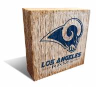 Los Angeles Rams Team Logo Block