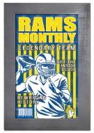 Los Angeles Rams Team Monthly 11" x 19" Framed Sign