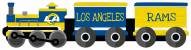 Los Angeles Rams Train Cutout 6" x 24" Sign
