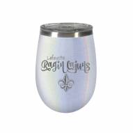 Louisiana Lafayette Ragin' Cajuns 10 oz. Opal Blush Wine Tumbler