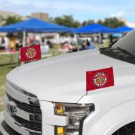 Louisiana Lafayette Ragin' Cajuns Ambassador Car Flags
