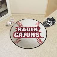 Louisiana Lafayette Ragin' Cajuns Baseball Rug