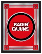 Louisiana Lafayette Ragin' Cajuns Logo Mirror