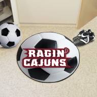 Louisiana Lafayette Ragin' Cajuns Soccer Ball Mat