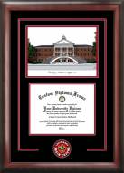 Louisiana Lafayette Ragin' Cajuns Spirit Graduate Diploma Frame