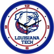 Louisiana Tech Bulldogs Traditional Wall Clock