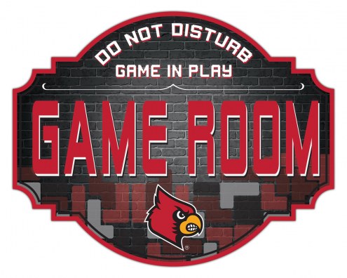 Louisville Cardinals 12&quot; Game Room Tavern Sign