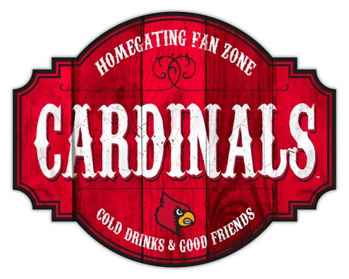 Louisville Cardinals 12&quot; Homegating Tavern Sign