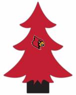 Louisville Cardinals 12" Team Color Desktop Tree
