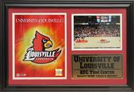 Louisville Cardinals 12" x 18" Photo Stat Frame