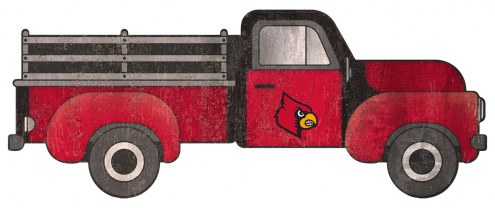 Louisville Cardinals 15&quot; Truck Cutout Sign