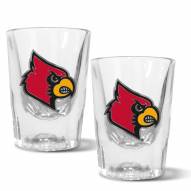 Louisville Cardinals 2 oz. Prism Shot Glass Set