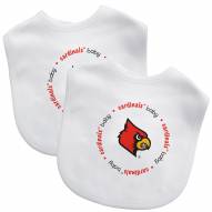 Louisville Cardinals 2-Pack Baby Bibs