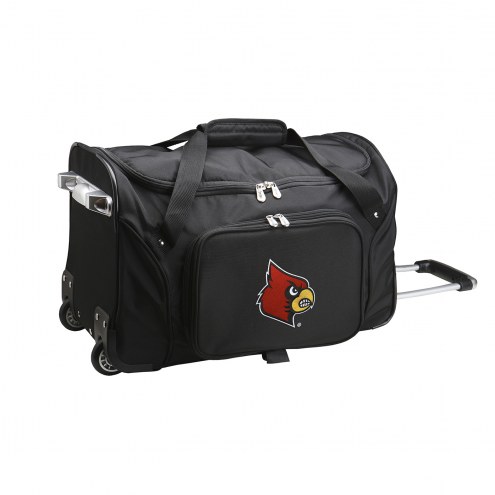 Louisville Cardinals 22&quot; Rolling Duffle Bag