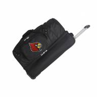 Louisville Cardinals 27" Drop Bottom Wheeled Duffle Bag