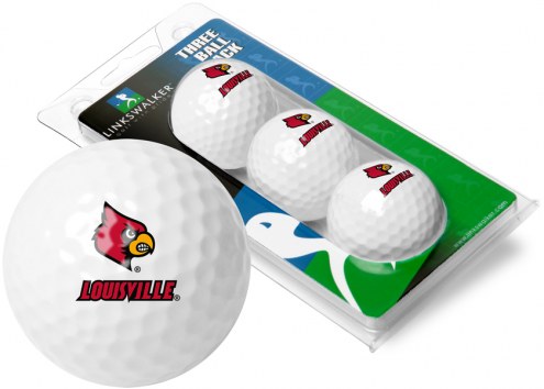 Louisville Cardinals 3 Golf Ball Sleeve
