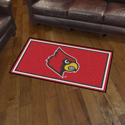 Louisville Cardinals 3' x 5' Area Rug