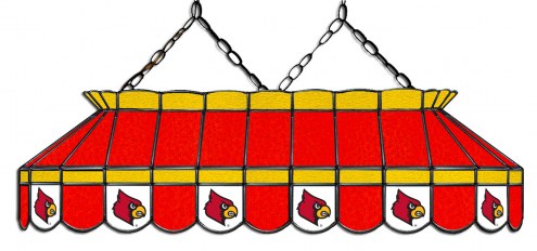 Louisville Cardinals 40&quot; Stained Glass Pool Table Light