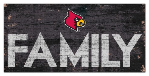 Louisville Cardinals 6&quot; x 12&quot; Family Sign