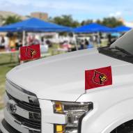 Louisville Cardinals Ambassador Car Flags